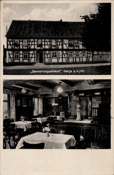 Ak Berga am Kyffhäuser, gemeenschapsherberg