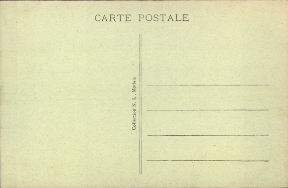 Postcard Saint Pol de Leon Finistère, Villas, le Tournant, Route de la Plage