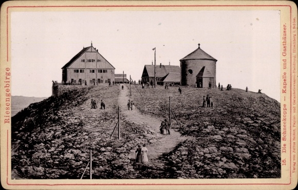 Photo Cabinet Malá Úpa Kleinaupa Giant Mountains Region Hradec Králové, Sněžka, Chapel, Inns