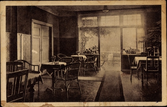 Ansichtkaart Groß Vollstedt in Sleeswijk-Holstein, Gasthof W. Ehmsen, binnenaanzicht