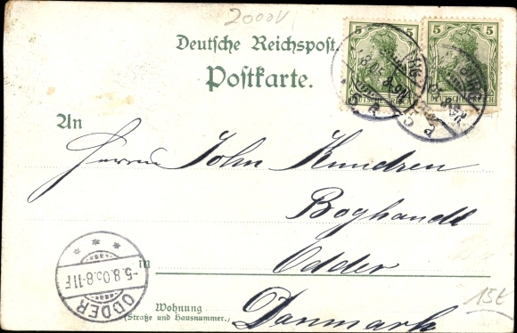 Chromo-Litho Hamburg Wandsbek Bergstedt, Rodenbeker Quellental