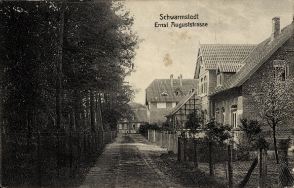 Postcard Schwarmstedt in Heidekreis, Ernst August Straße