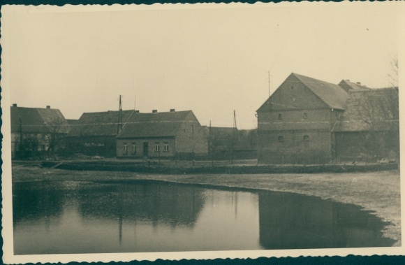 Foto Ak Schönefeld Niedergörsdorf in Brandenburg, der Teich