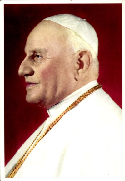 Ak Papst Johannes XXIII., Angelo Giuseppe Roncalli, Portrait