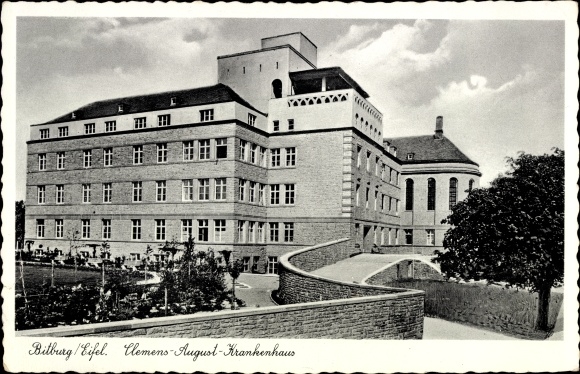 Ak Bitburg in de Eifel, Clemens August Hospital
