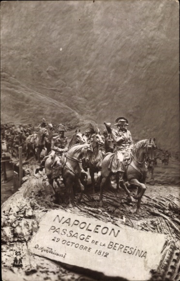 Artist PC Mastroianni, Domenico, Napoleon Bonaparte, Passage de la Beresina, 29 October 1812