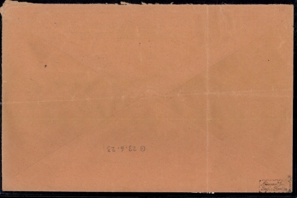 D 68 Block of 10 on letter