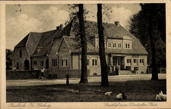 Ak Buchholz in de Nordheide, Gasthof zum Deutschen Haus
