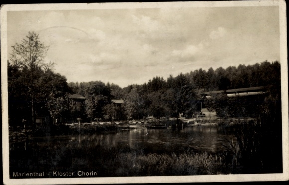 Postcard Chorin in der Mark, Marienthal, Monastery