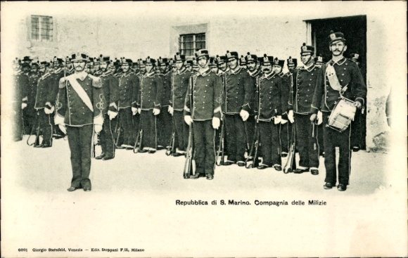 KP San Marino, Compagnie delle Milizie, kompania milicji