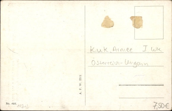 Artist Postcard Kuk Army in battle, Lord, hear our prayer, Lead him, O Lord, back home