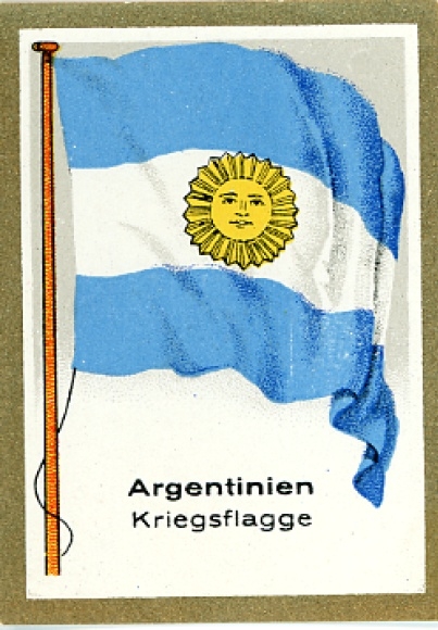 Collection picture flag pictures flags outside of Europe. Countries No. 336, Argentina, War Flag