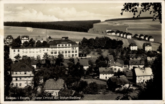 Photo Postcard Gelenau in the Ore Mountains, Rößler settlement