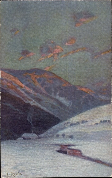Artist PC Reiss, Fritz, Winter in the Black Forest