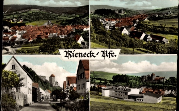 PC Rieneck in the Spessart Lower Franconia, panorama