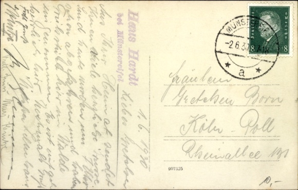 Photo Postcard Bad Münstereifel in North Rhine-Westphalia, House Hardt