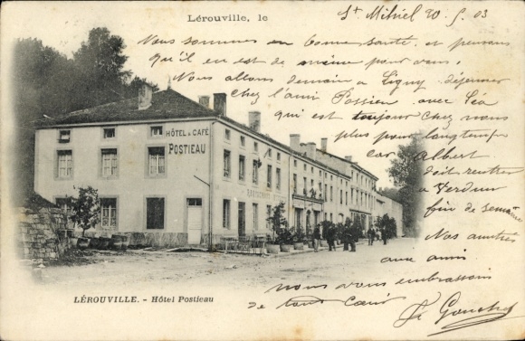 PC Lerouville Lorraine Meuse, Hotel Postieu