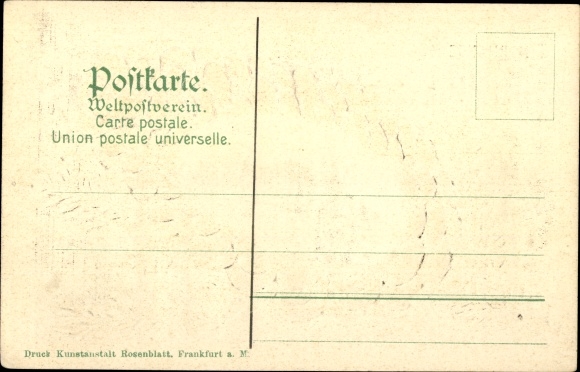 Embossed pine cones Chromo-Litho Morhange Mörchingen Alsace Moselle, school