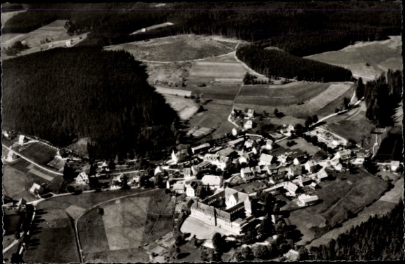 Ak Friedenweiler im Schwarzwald, Fliegeraufnahme