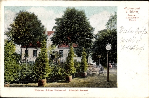 PC Woltersdorf near Berlin, Wirtshaus Schloss Woltersdorf