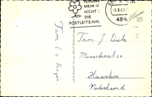 Postcard Hoch Elten Emmerich am Rhein, variety of views, boat trip, walking path, river promenade