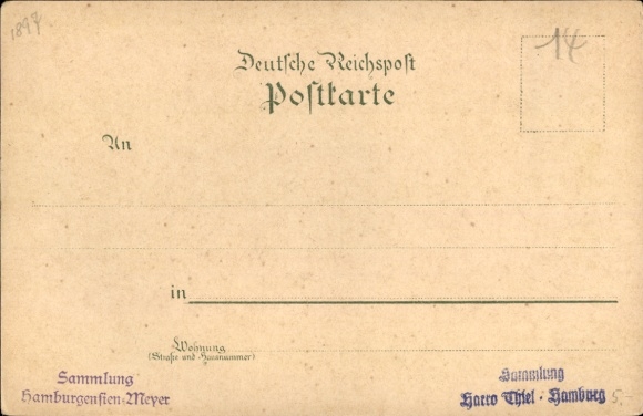 Chromo-Litho Hamburg Nord Uhlenhorst, Uhlenhorster Fährhaus