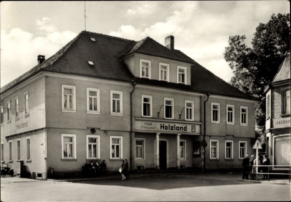 Postcard Bad Klosterlausnitz in Thuringia, FDGB convalescent home Holzland