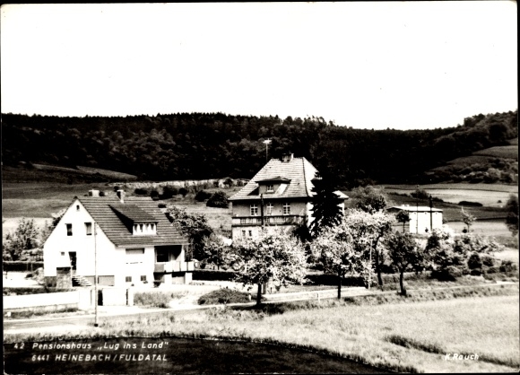 Photo PC Heinebach Alheim in Hesse, Pension Lug in the country