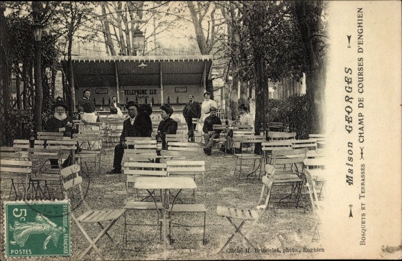KP Enghien les Bains Val d'Oise, Maison Georges, tor wyścigowy