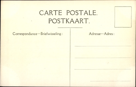 Postcard Deutsch Ostafrika Ruanda, A Marching Column, Belgian Occupation