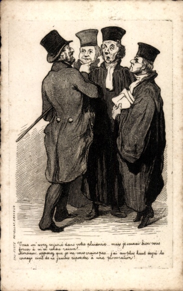 Postcard Court, Lawyer, Emotional Conversation