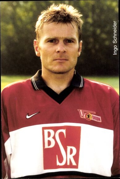 Foto Fußballspieler Ingo Schneider, 1. FC Union Berlin, Portrait
