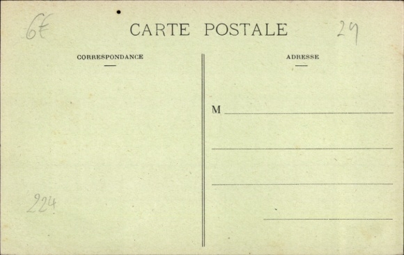 Postcard Tréboul Douarnenez Finistère, Beautiful landscape, view of Saint-Jean, coastal view, rocks,