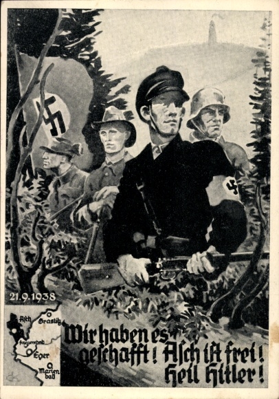 KP Zrobiliśmy to, Asch jest wolny, 21.09.1938, Sudetenland, Wielkie Niemcy
