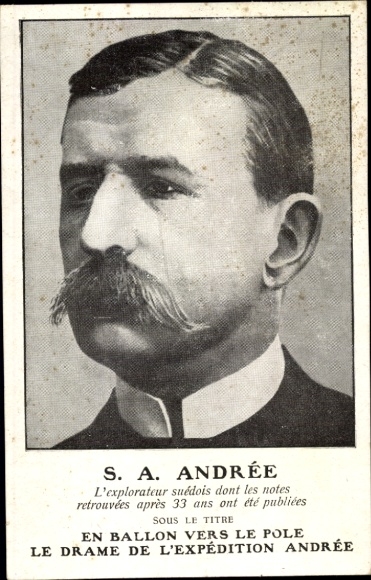 KP Salomon August Andrée, inżynier i polarnik
