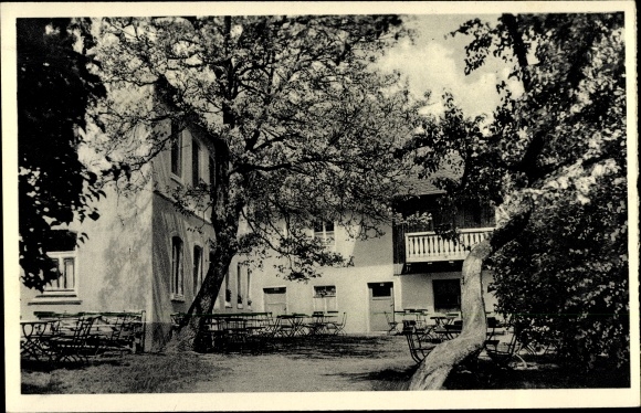 Postcard Steinhaus Thiersheim in the Fichtelgebirge, Waldgasthof H. Reihl