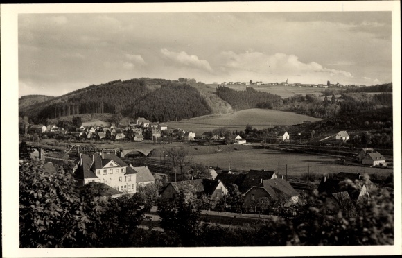Postcard Jünkerath in the Eifel Rhineland Palatinate, Panorama