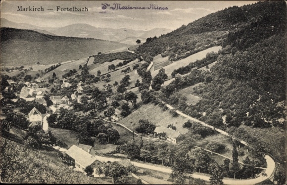 Ak Sainte Marie aux Mines Markirch Elsass Haut Rhin, Fortelbach
