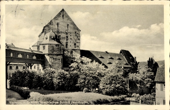 Postcard Thurnau in the Franconian Switzerland Bavaria, Castle