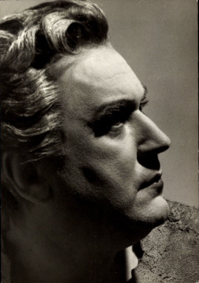 Photo Postcard Hans Beirer as Parsifall, Bayreuth Festival 1959