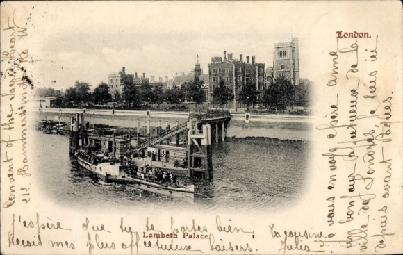 KP London City, Pałac Lambeth, parowiec