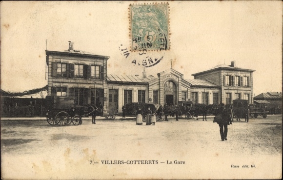 PC Villers-Cotterêts Aisne, La Gare