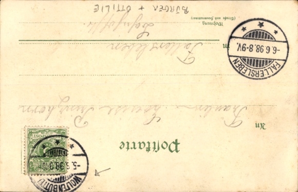 Chromo-Litho North German Federal Shooting, 5-12 June 1898