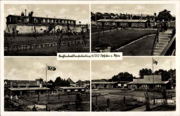 Ak Osthofen in Rheinhessen, RAD-Abteilung 6/252