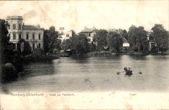 PC Hamburg Nord Uhlenhorst, villas at the fairy pond