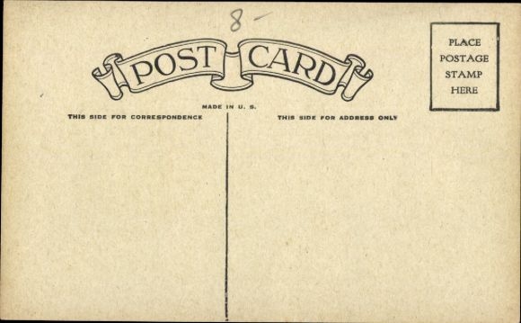 Postcard Playing Cards, Card Reading, Men's Card