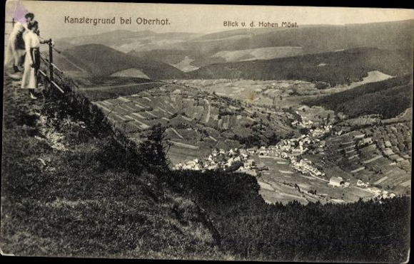 9 alte Ak Oberhof im Thüringer Wald, diverse Ansichten