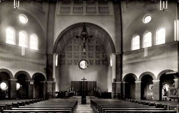 Ak Nordhorn in der Grafschaft Bentheim, Augustinerkirche