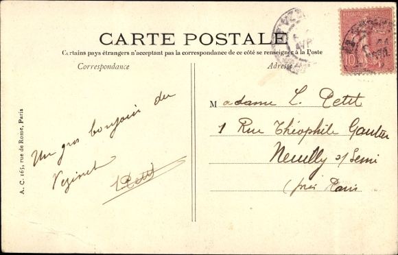 Postcard Le Vesinet Yvelines, Lake Superior, The Waterfall and the Reservoir