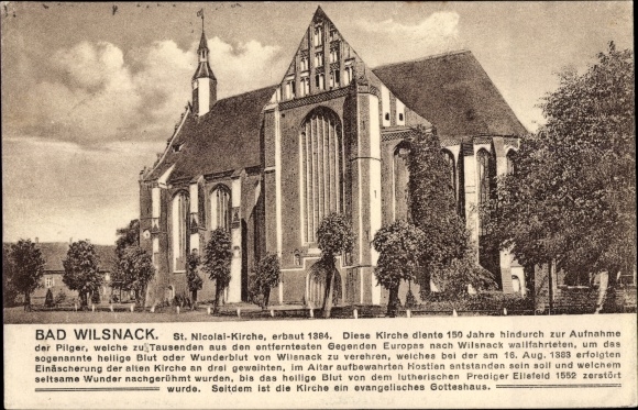PC Bad Wilsnack in der Prignitz, St Nicolai Church, total view